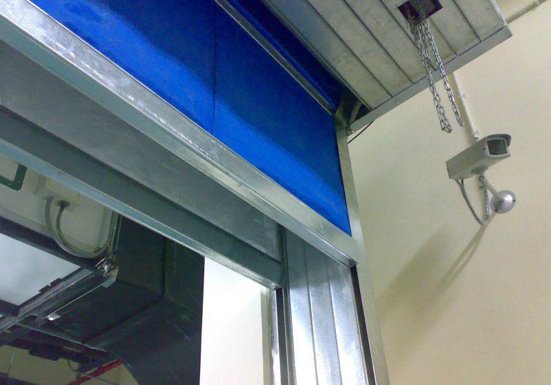 双轨双帘无机特级防火卷帘